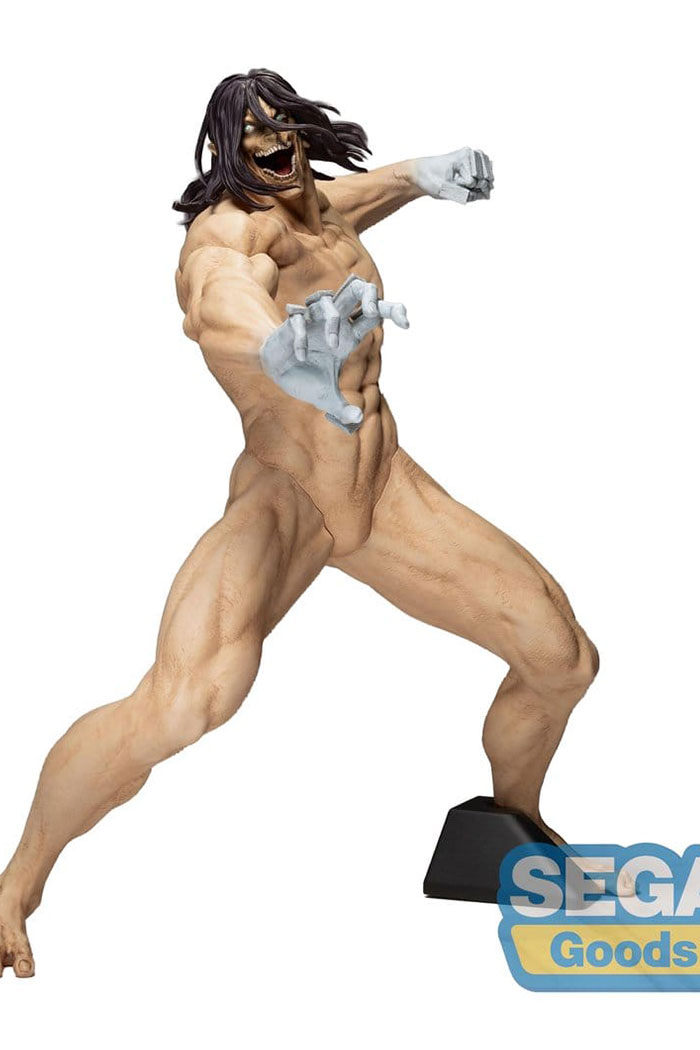 PREORDER- Attack on Titan PVC Statue Eren Yeager Attack Titan Ver. GigantiX 25 cm Sega
