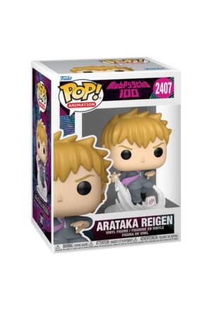 PREORDINE Mob Psycho 100 POP! Animation 2407 Vinyl Figure Arataka Reigen 9 cm