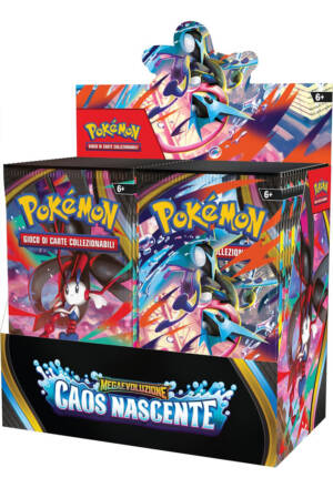 Pokemon Trading Card Game - Megaevoluzione: Caos nascente - Play Booster Display (36) [ITA]