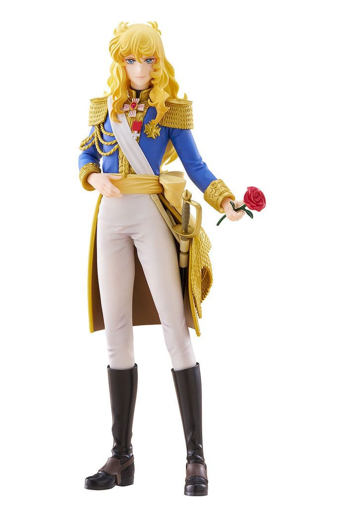 PREORDER- The Rose of Versailles PVC Sattue Oscar François de Jarjayes Pop Up Parade 19 cm Good Smile Company