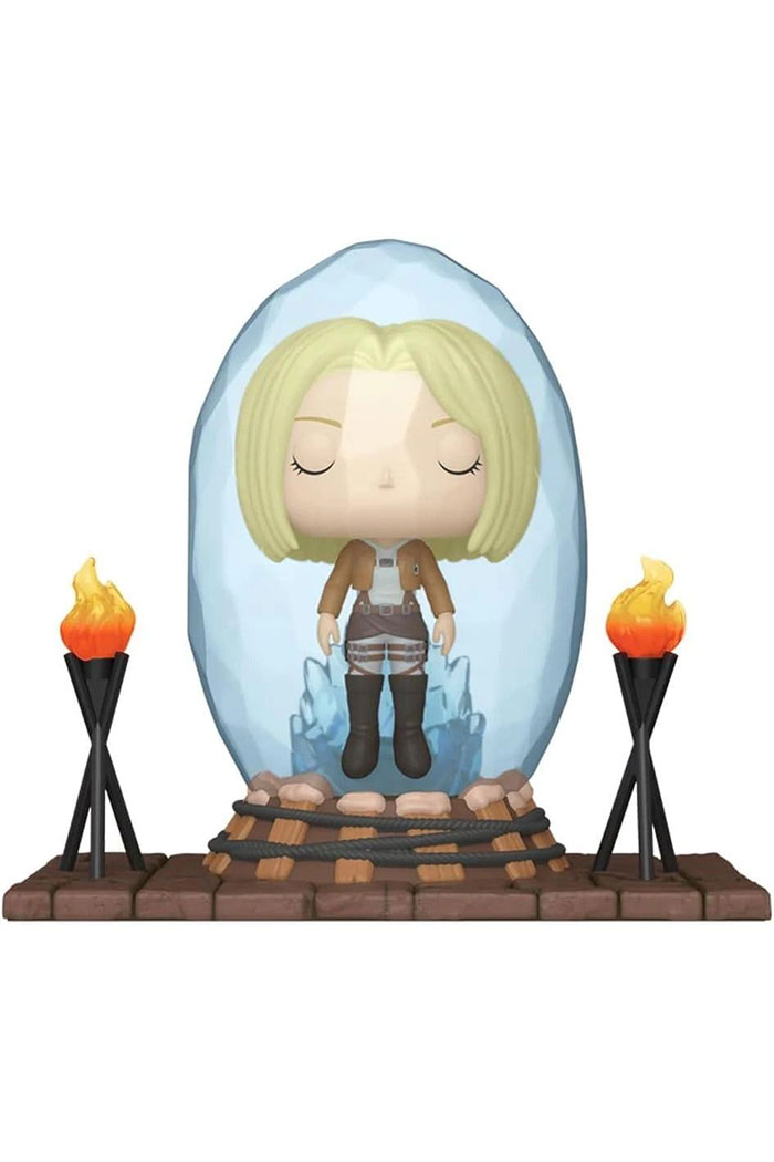 PREORDINE Attack on Titan: Final season POP! Deluxe 1571 Vinyl Figure Annie in Crystal 9 cm - Special edition