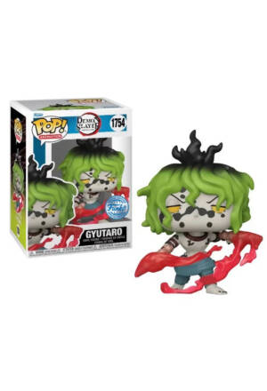 PREORDINE Demon Slayer: Kimetsu no Yaiba POP! Animation 1754 Vinyl Figure Gyutaro 9 cm - Special edition