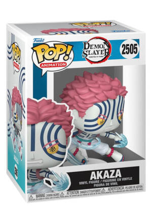PREORDINE Demon Slayer: Kimetsu no Yaiba - The Movie POP! 2505 Animation Vinyl Figure Akaza 9 cm