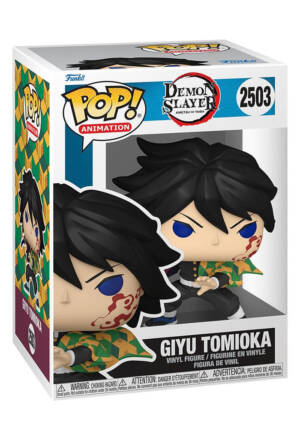 PREORDINE Demon Slayer: Kimetsu no Yaiba - The Movie POP! 2503 Animation Vinyl Figure Giyu 9 cm