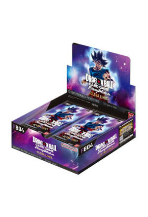Dragon Ball Super Card Games Fusion World: FB04 Ultra limit - Play Booster Display [ENG]