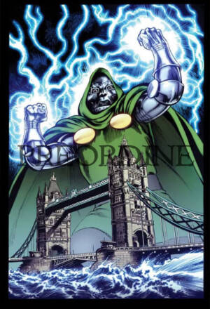 PREORDINE I dungeon di Destino #2 - Panini Doomination Variant Alan Davis / Londra
