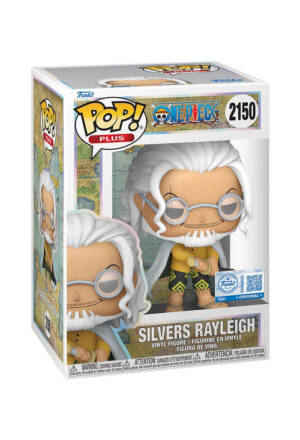 PREORDINE One Piece POP! Plus 2150 Vinyl Figure Silvers Rayleigh 9 cm - Special edition