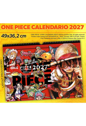 PREORDINE One piece - Calendario 2027