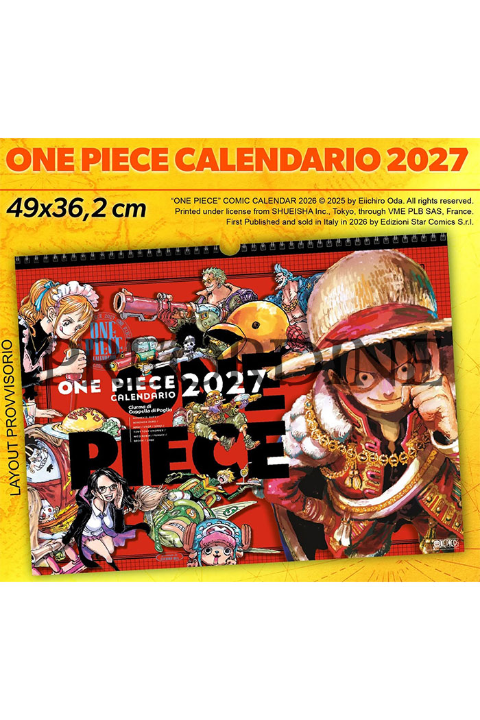 PREORDINE One piece - Calendario 2027