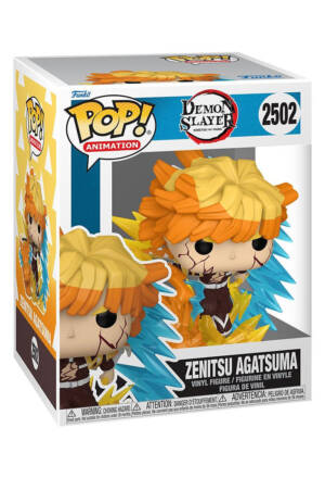 PREORDINE Demon Slayer: Kimetsu no Yaiba POP! 2502 Premium Vinyl Figure Zenitsu 9 cm