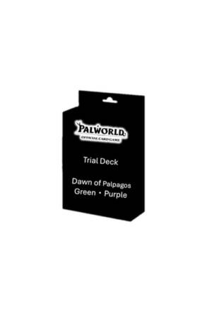 PREORDINE Palworld Official card game TD-02 Dawn of Palpagos - Trial Deck Green/Purple [ENG]