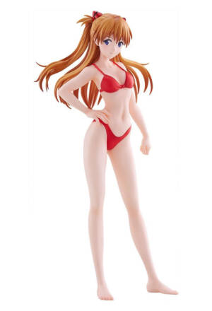 PREORDER- Rebuild of Evangelion PVC Statue Asuka Shikinami Langley Beach Queens (Bikini Style) Pop Up Parade L Size 23 cm Good Smile Company