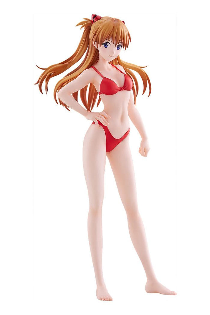 PREORDER- Rebuild of Evangelion PVC Statue Asuka Shikinami Langley Beach Queens (Bikini Style) Pop Up Parade L Size 23 cm Good Smile Company