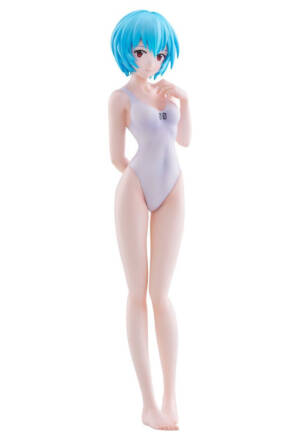 PREORDER- Rebuild of Evangelion PVC Statue Rei Ayanami Beach Queens (One-Piece Style) Pop Up Parade L Size 22 cm Good Smile Company