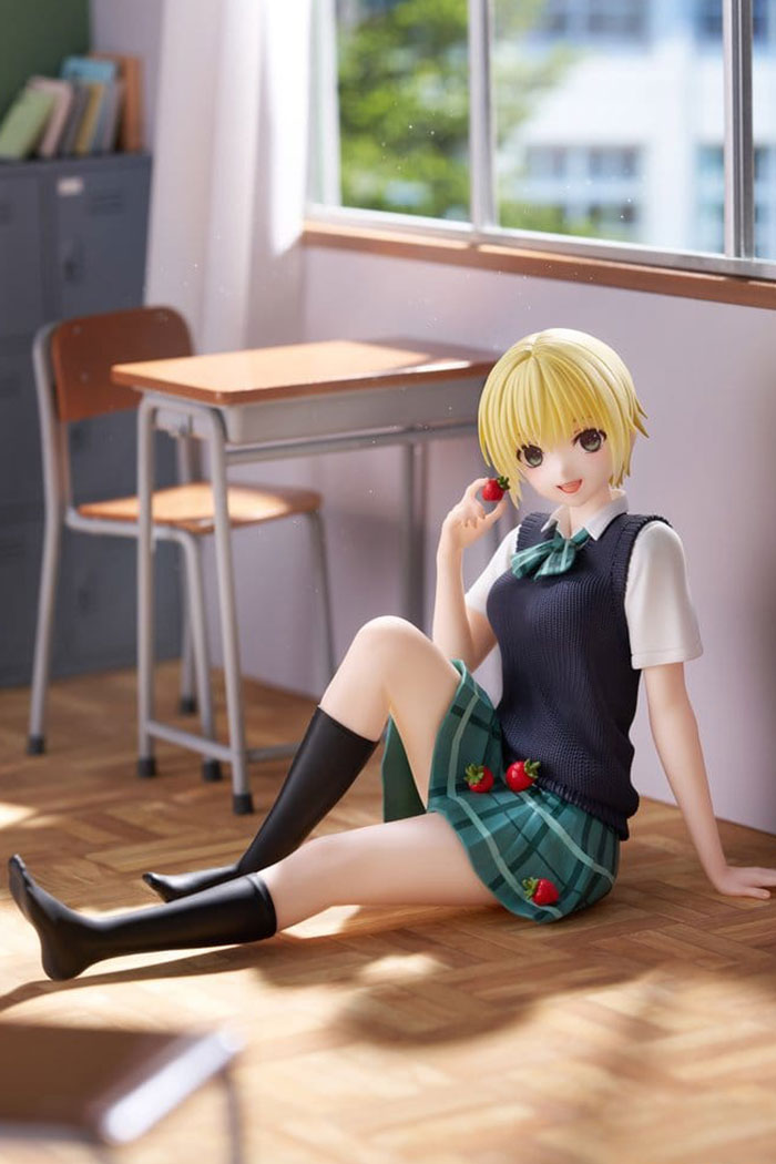 PREORDER- Strawberry 100% PVC Statue Tsukasa Nishino School uniform Ver. Desktop Cute 13 cm Taito