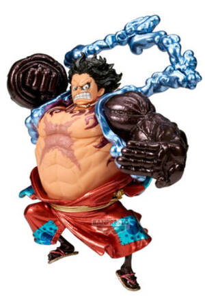 One Piece PVC Statue Monkey D. Luffy Boundman King of Artist Ver.2 17 cm Banpresto