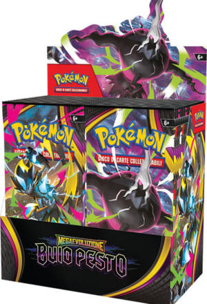 PREORDINE Pokemon Trading Card Game - Megaevoluzione: Buio pesto - Play Booster Display (36) [ITA]
